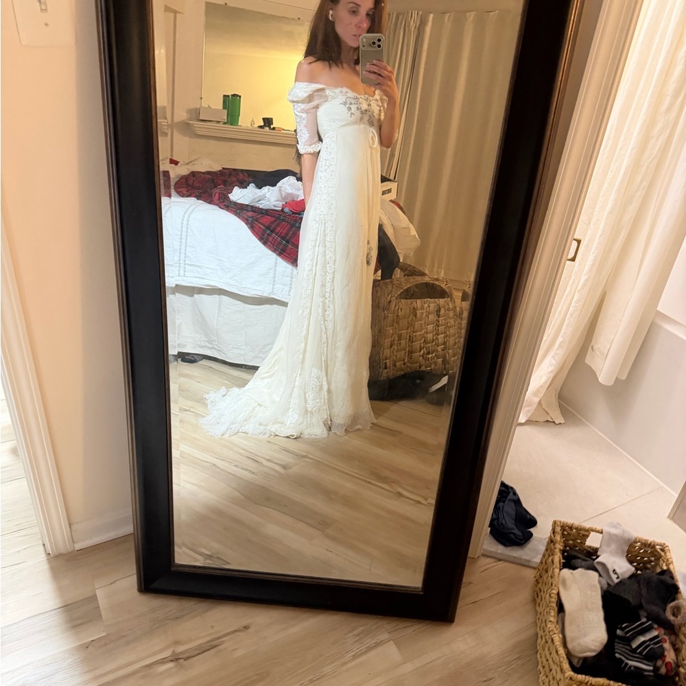 Christian Lacroix Ivory Gown (Couture Piece)